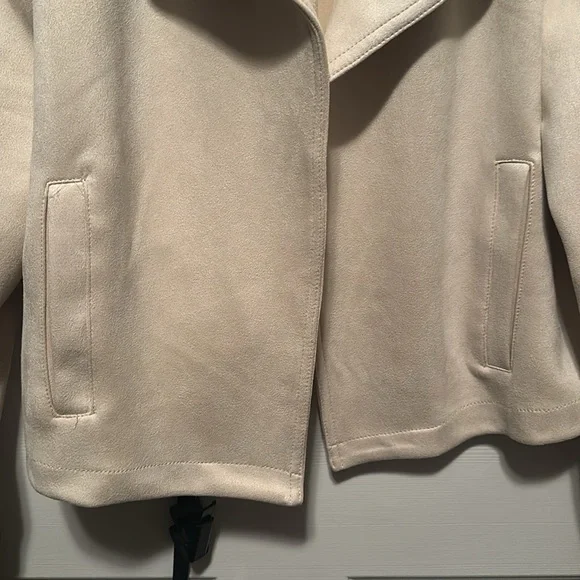 Philosophy Cream suede Jacket - Picture 3 of 5